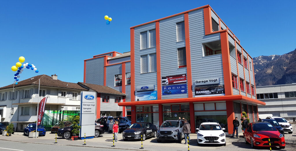 Vogt Garagen Vogt Garagen in Balzers und Buchs Ihr Ford Spezialist